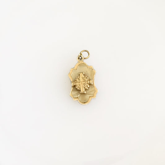Collier croix jérusalem - P23.08