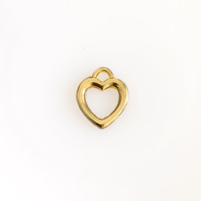 Collier coeur doré - P23.17