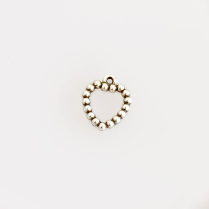 Collier coeur argenté - P23.22