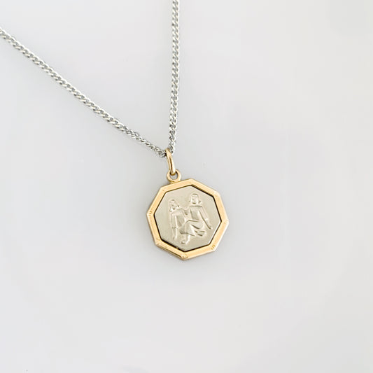 Collier astro gémeaux - P23.02