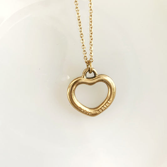Collier coeur agatha - P23.18